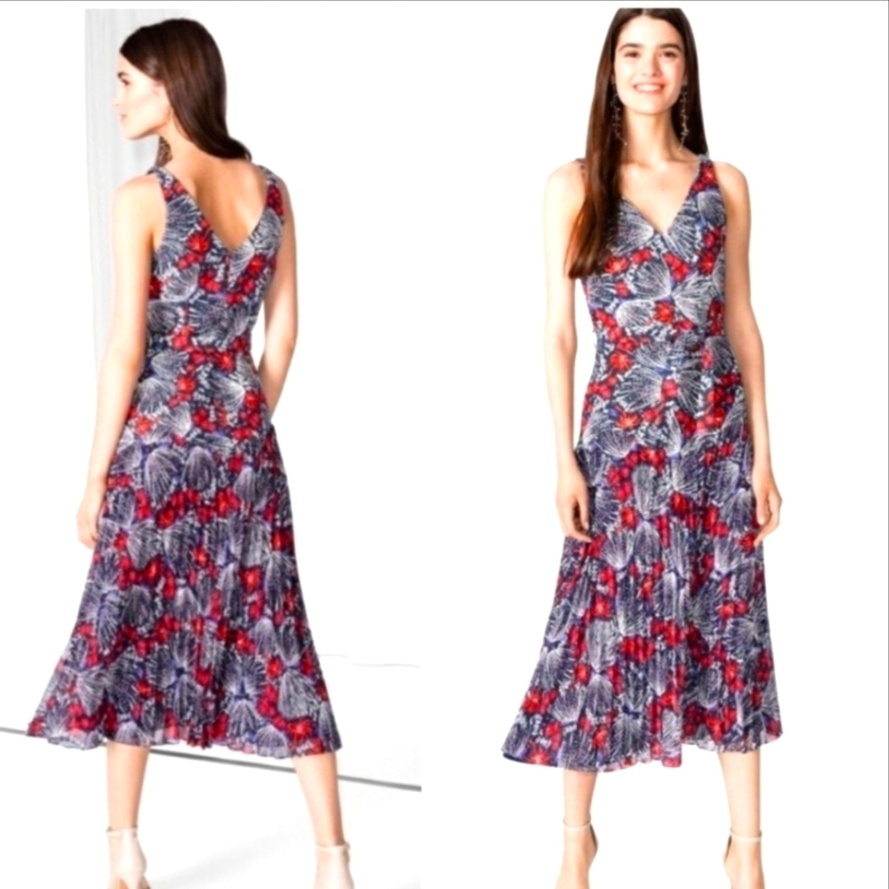 & Other Stories Shinjuku Pleated Bottom Dress